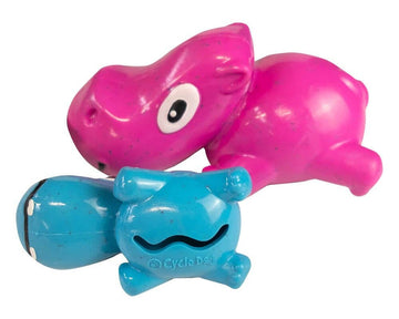 Cycle Dog - 3-Play Hippo Dog Toy - Dog.Dog.Cat.