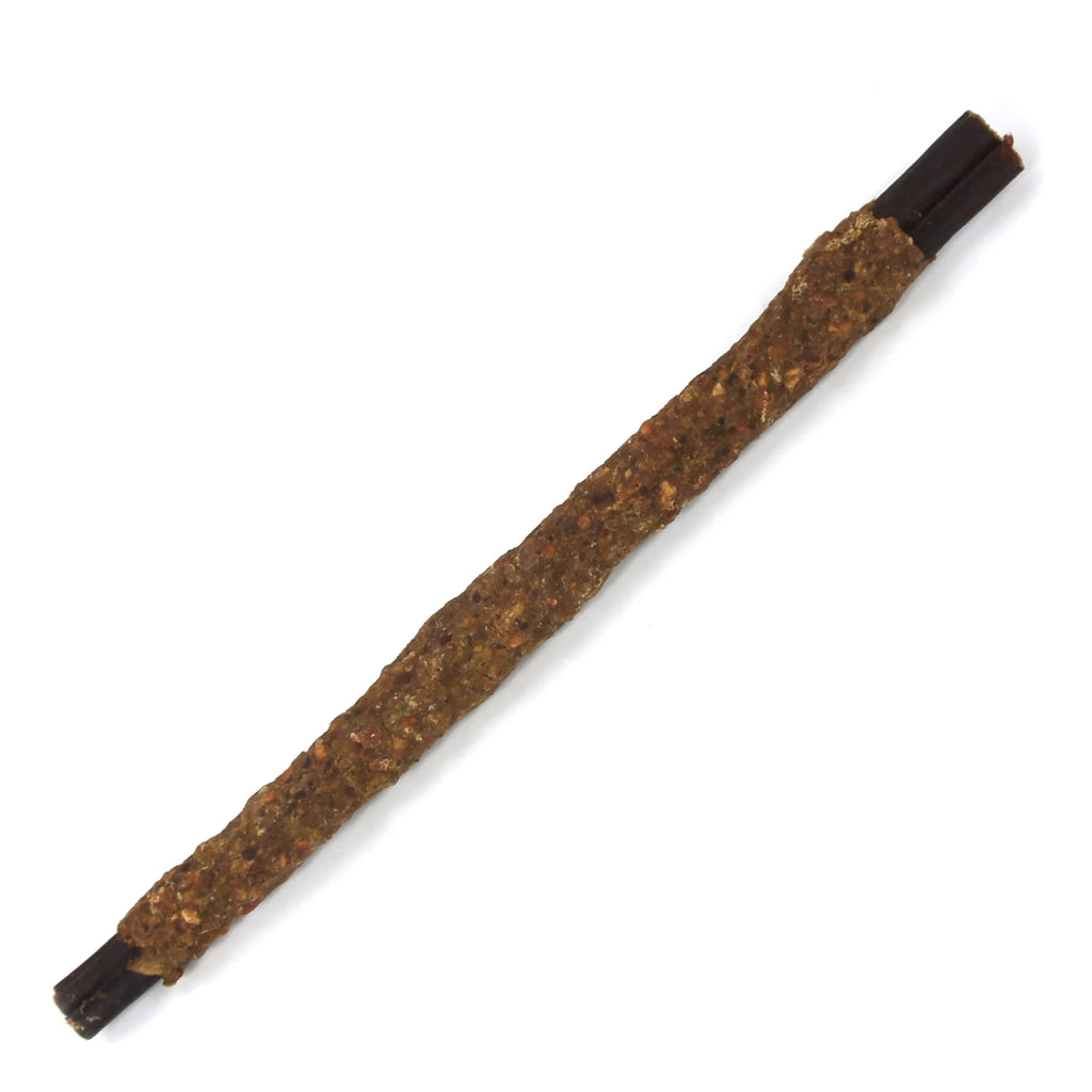 Collagen Straight Stick- BEEF Coated around the Collagen Stick : 12" - Dog.Dog.Cat.