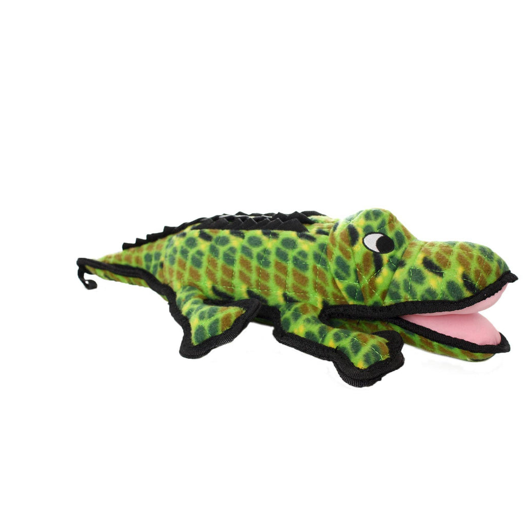 Tuffy Dog Toys - VIP Products - Tuffy Ocean  Alligator, Durable, Squeaky Dog Toy - Dog.Dog.Cat.