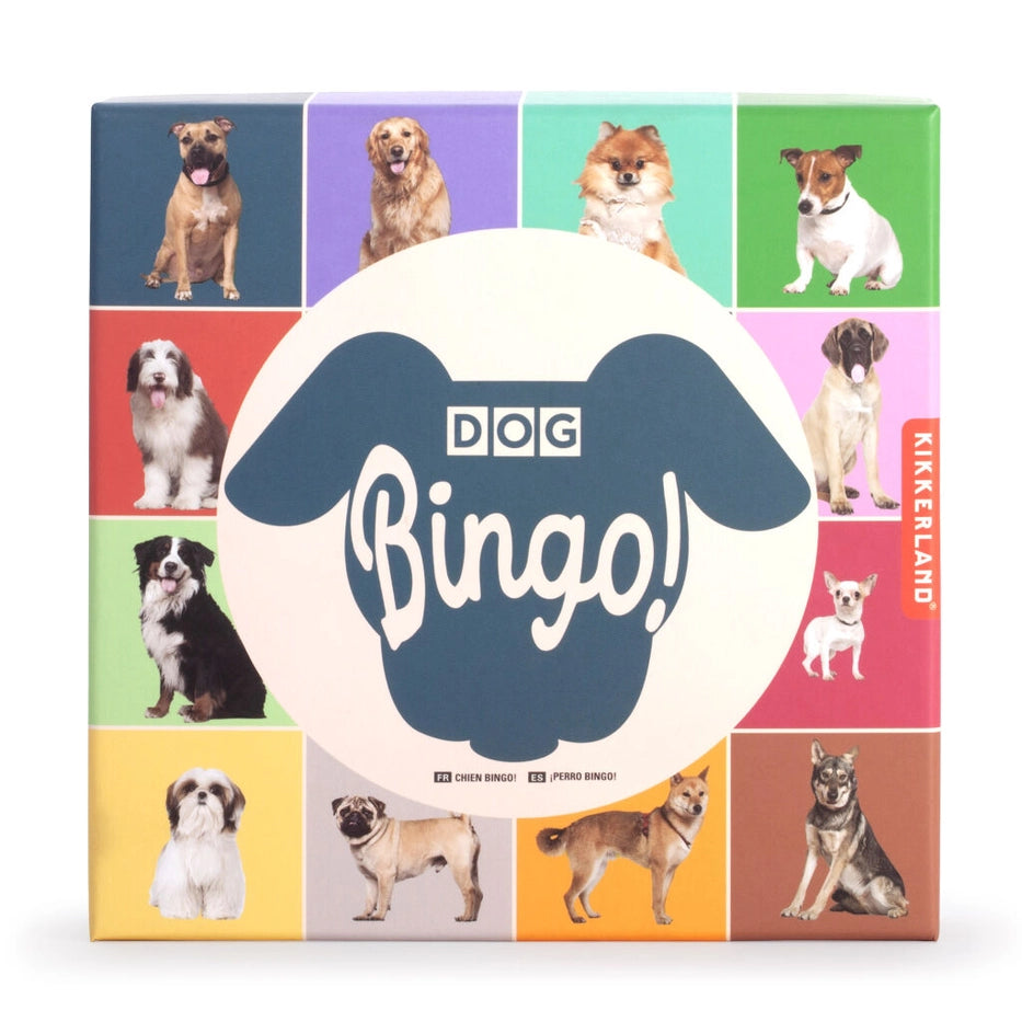 Kikkerland Design Inc Dog Bingo - Dog.Dog.Cat.