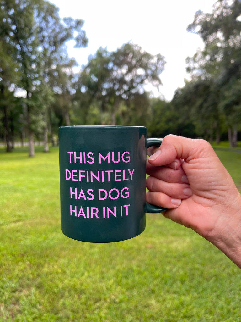 BARK JAX - This Mug Definitely Has Hair in It Coffee Mug - Dog.Dog.Cat.