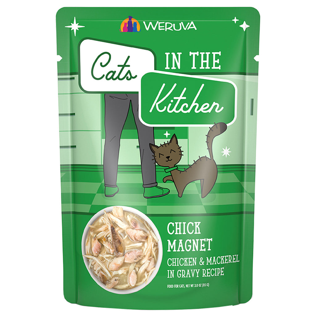 Weruva Cats in the Kitchen Chick Magnet Recipe Wet Cat Food - Dog.Dog.Cat.