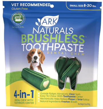 Ark Natural Brushless-Toothpaste : SM MED 12oz - Dog.Dog.Cat.