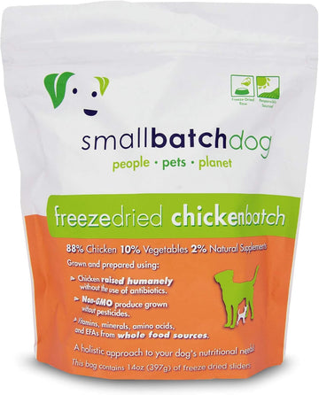 Small Batch Freeze Dried Dog Food -Chicken : 14 oz - Dog.Dog.Cat.