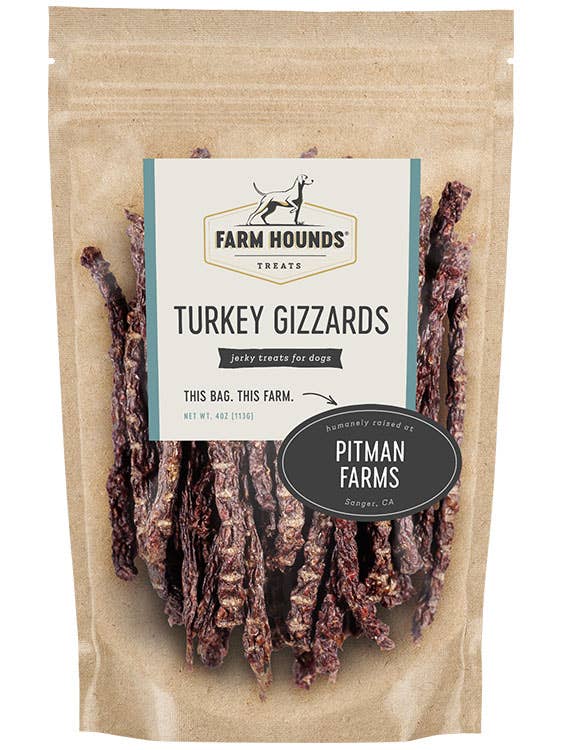 Farm Hounds - Turkey Gizzard Sticks - Dog.Dog.Cat.