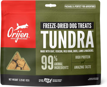 Orijen Freeze Dried Dog Treat-Tundra : 3.25 oz - Dog.Dog.Cat.