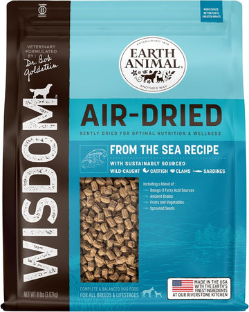 Earth Animal Wisdom Air Dried Dog Food - Sea to Stream, Chicken, Turkey - Dog.Dog.Cat.