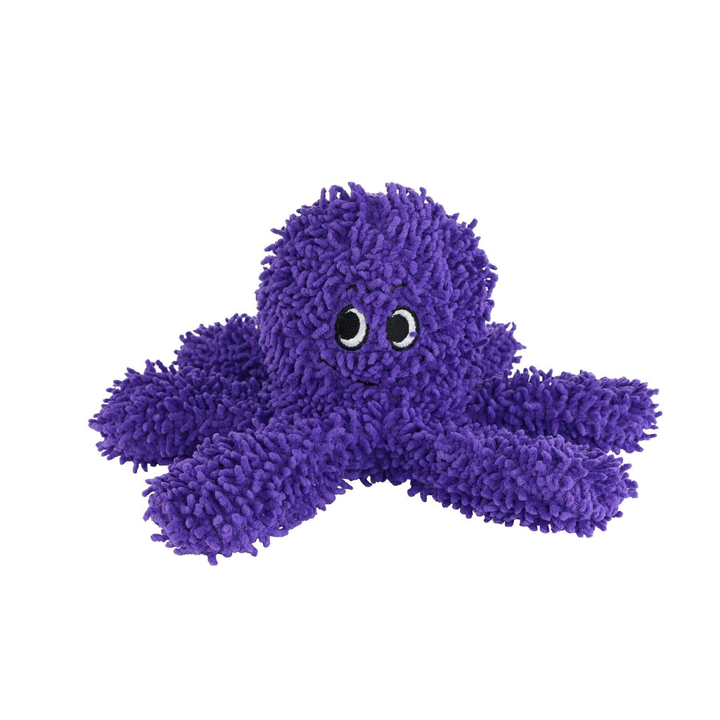 Tuffy Dog Toys - VIP Products - Mighty Microfiber Ball Med Octopus Purple, Squeaky Dog Toy - Dog.Dog.Cat.