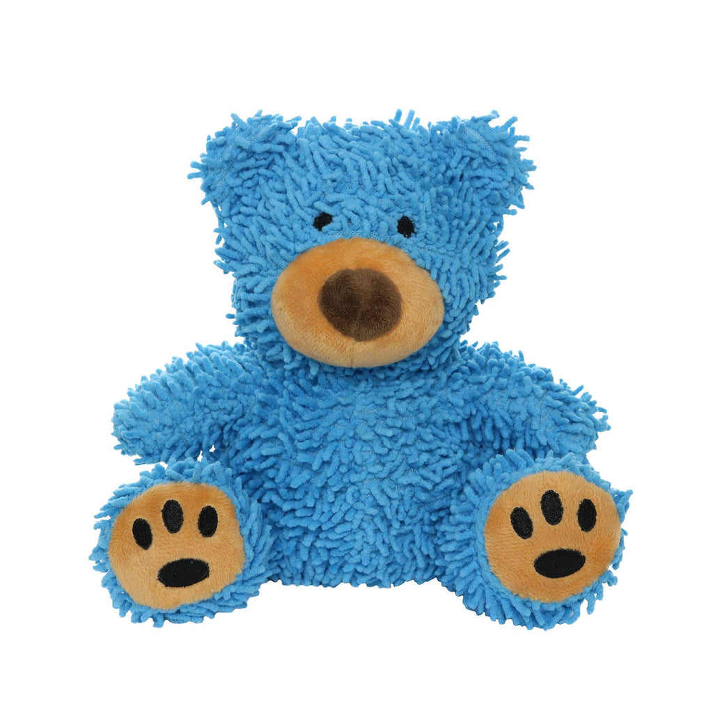 Tuffy Dog Toys - VIP Products - Mighty Microfiber Ball - Bear, Durable, Squeaky Dog Toy - Dog.Dog.Cat.