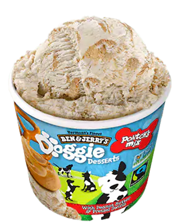 Ben & Jerry Frozen-Peanut Butter Pretzel : 4 oz - Dog.Dog.Cat.