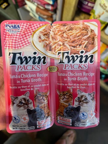 Inaba Twin Packs 2.8 oz - Dog.Dog.Cat.