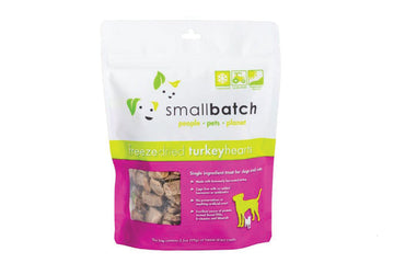 Small Batch Freeze Dried Turkey Hearts - 3.5 oz - Dog.Dog.Cat.