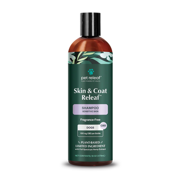 Pet Releaf Shampoo-Senstive Skin : 16 oz - Dog.Dog.Cat.