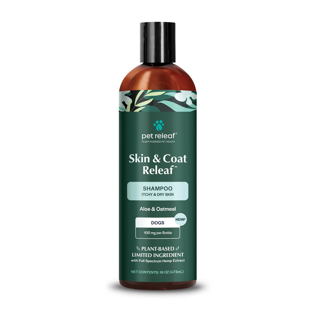 Pet Releaf Shampoo-Dry Skin : 16 oz - Dog.Dog.Cat.