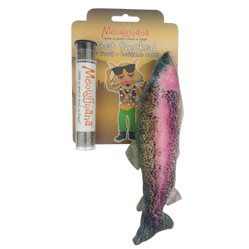 Meowijuana - Get Smoked Refillable Fish Catnip Cat Toy - Dog.Dog.Cat.