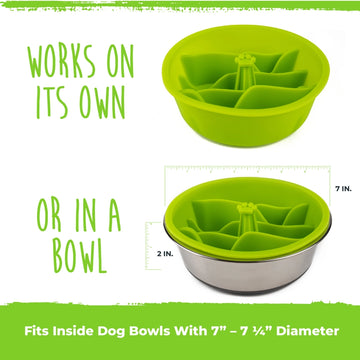 Slow Feed Dog Bowl Insert Medium - Dog.Dog.Cat.