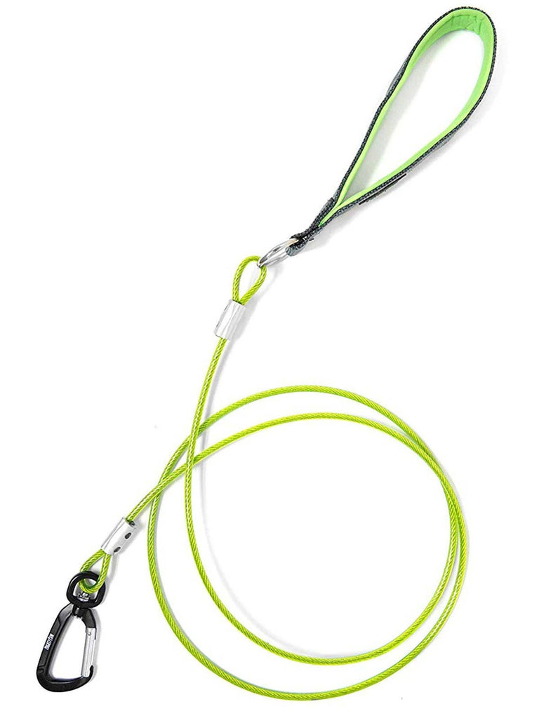 Mighty Paw - 6" Chew Proof Cable Leash - Dog.Dog.Cat.