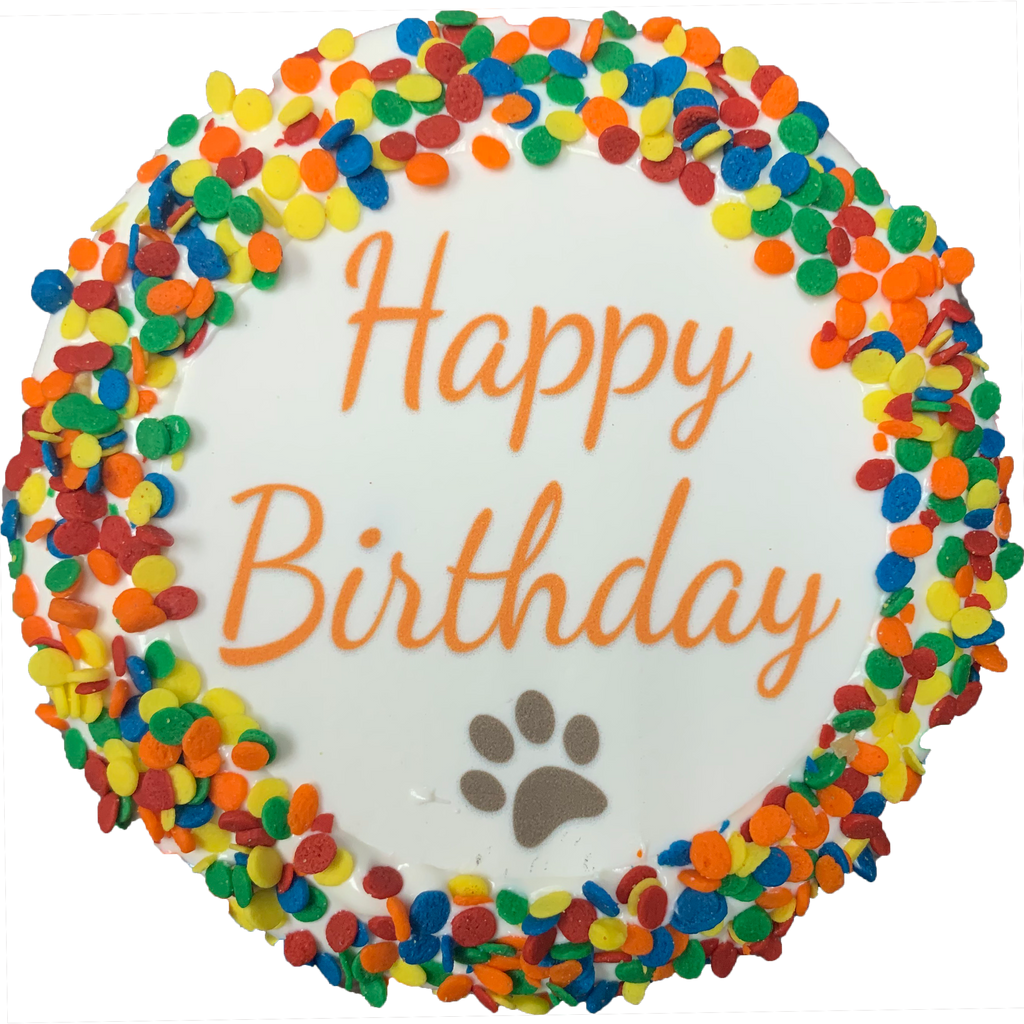 K9 Granola Factory - Donut Shop, Happy Birthday Cake Dog Treat - Dog.Dog.Cat.