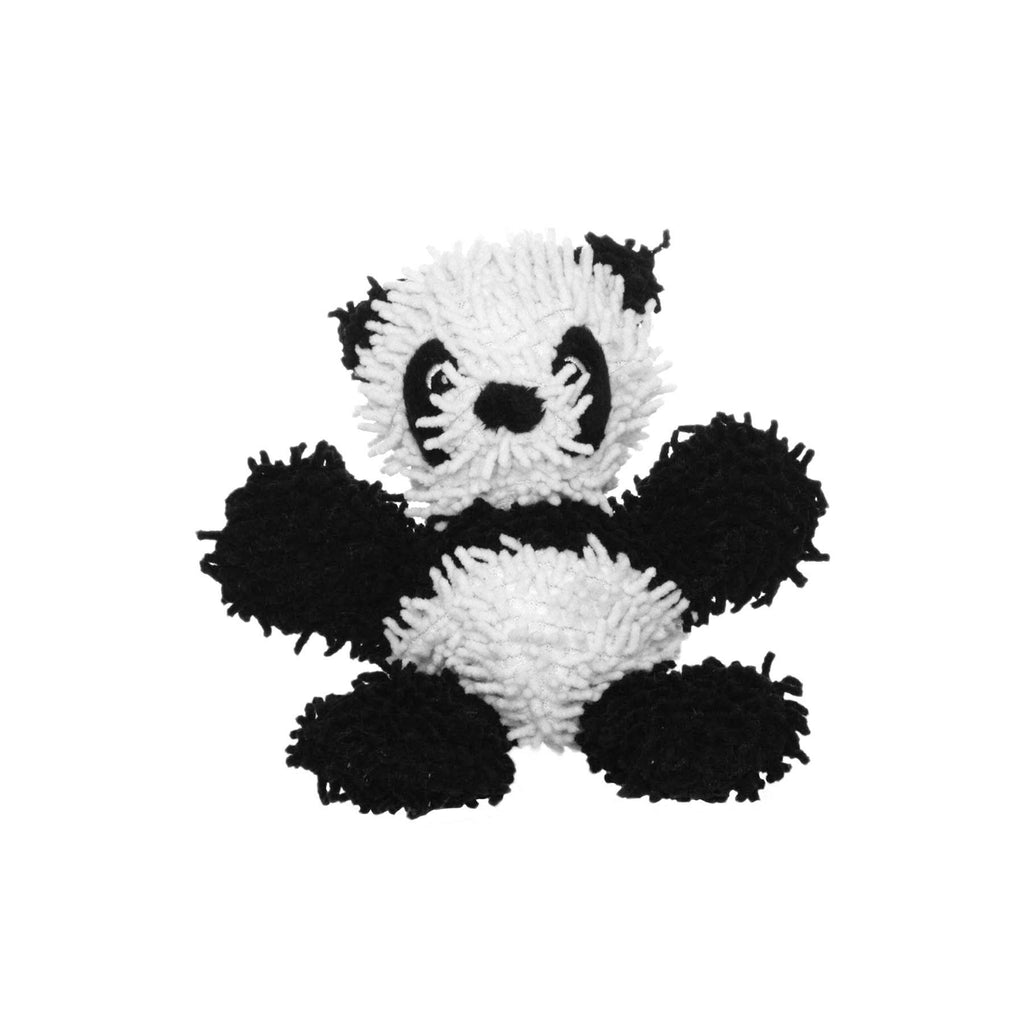 Tuffy Dog Toys - VIP Products - Mighty Jr Microfiber Ball Panda, Durable, Squeaky Dog Toy - Dog.Dog.Cat.