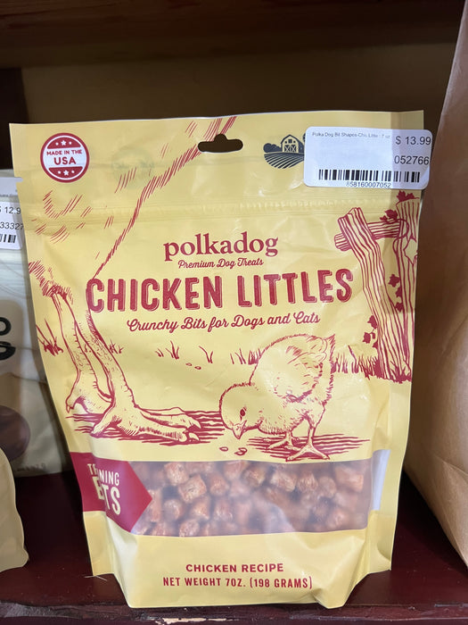 Polka Dog Bit Shapes-Chicken Little : 7 oz