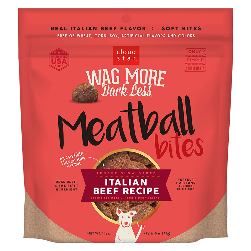 Cloud Star Meatball Treats-Beef : 14 oz - Dog.Dog.Cat.