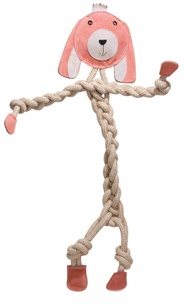 Bunny Natural Rope Knottie®, Large (9mm d.) Dog Toy - Dog.Dog.Cat.