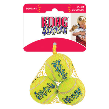 Kong Squeaker Ball-3 pack : XS - Dog.Dog.Cat.