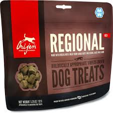 Orijen Freeze Dried Dog Treat-Regional Red : 3.25 oz - Dog.Dog.Cat.