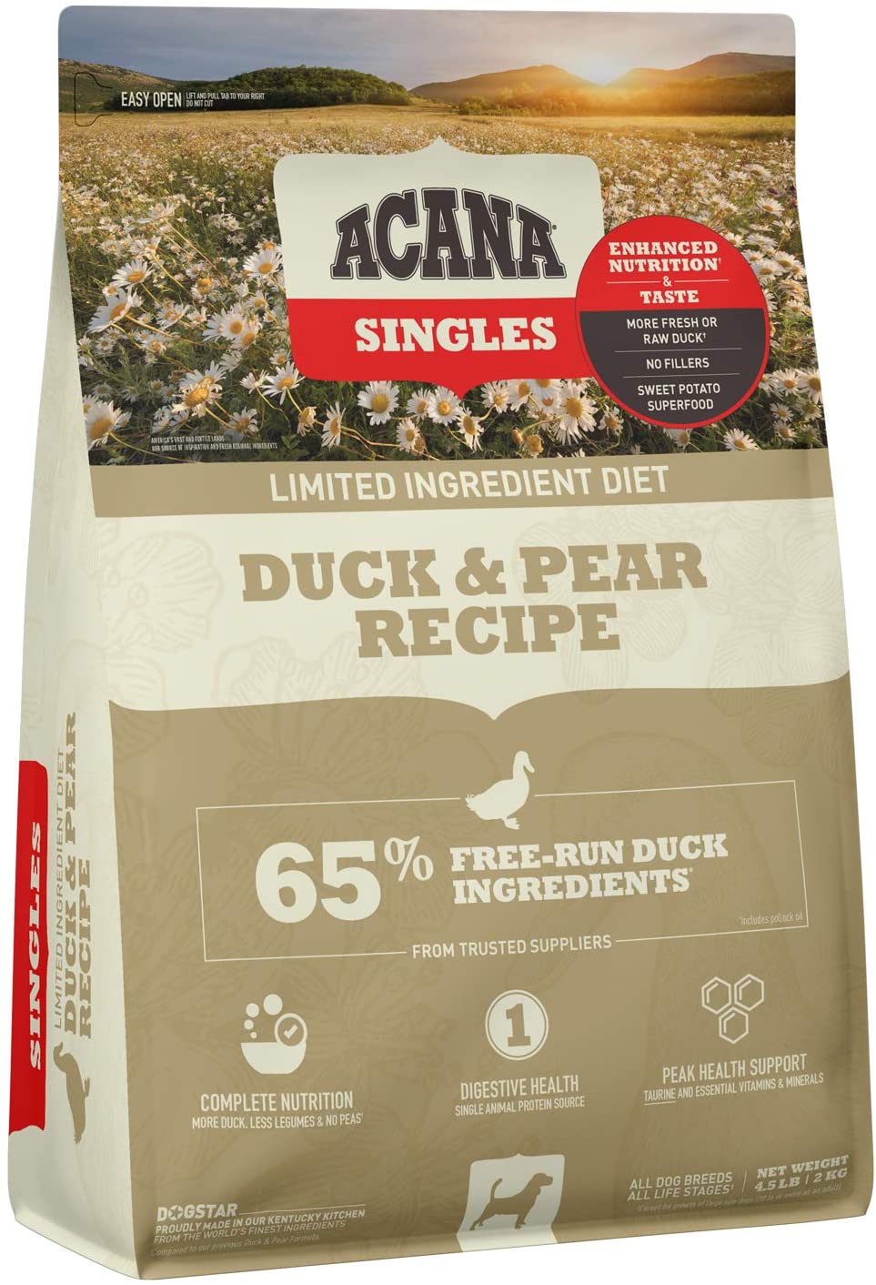 Acana dog food taurine best sale