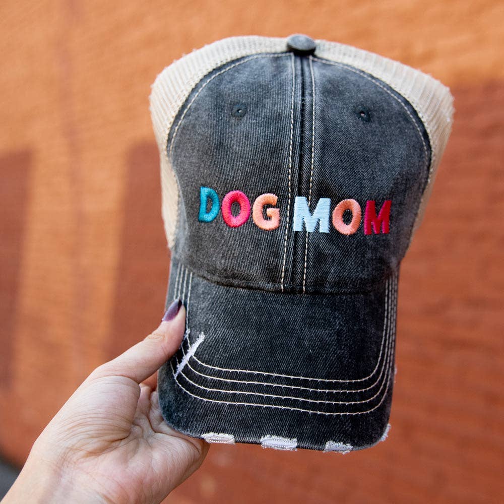 Dog Mom Multicolored (2021) Trucker Hat - Dog.Dog.Cat.