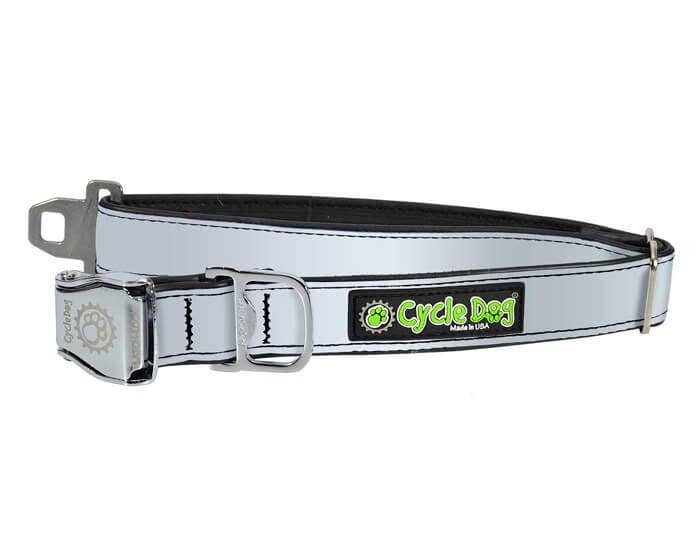 Cycle Dog - Silver Max Reflective Dog Collar - Dog.Dog.Cat.