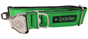 Cycle Dog - Green MAX Reflective Dog Collar - Dog.Dog.Cat.