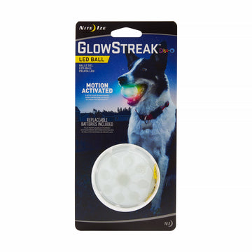 Nite Ize GlowStreak LED Ball - Disc-O - Dog.Dog.Cat.