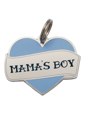 Mama's Boy Pet ID Tag - Dog.Dog.Cat.