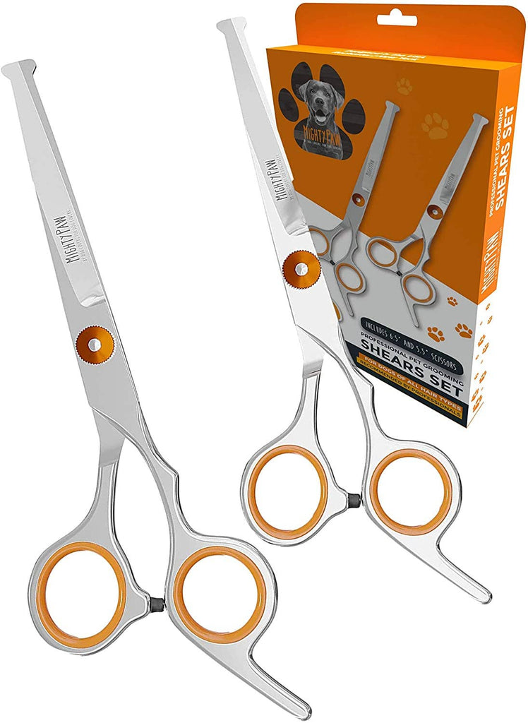 Professional Dog Grooming Shears (2 Pack) - Dog.Dog.Cat.